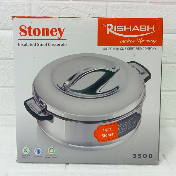 Di0273 Rishabh Stoney 3500  Insulated Steel Casserole