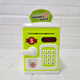 AM6018 Mini ATM Piggy Bank With Fingerprint Sensor - Musical Money Safe for Kids, Cash and Coin Savings