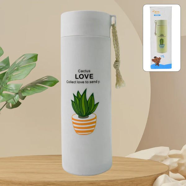 13936 Outdoor sport Glass water bottle leakproof (450 ML)