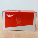 AM5973 Fishtail Shape Heavy Base Shot Glasses –  Set of 6 - 40ml Each