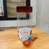 AM5800 Royal Eliza Transparrent Container Jar Set of 2 - 2500 ml