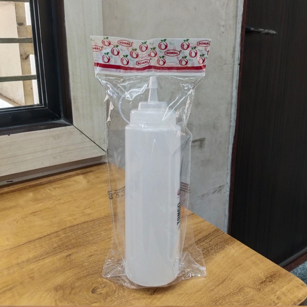 AM5726 Sonal Sauce Tango Squeeze Bottle (Big) 750Ml - For Chatni, Vinegar, Oil, Dispenser Bottles