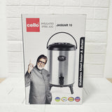 Di0019 Cello Jaguar Stainless Steel Double Walled Water Jug - 10 Ltr