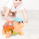 AM3849 Electric Reptile Light & Music Turtle Toy