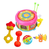 AM5192 Attractive & Cute Rattle Set for New Born Babies, 5 Rattle Baby Concert Toys - BPA Free & Non-Toxic (Pack of 5 )