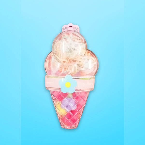 AM1258 Ice-Cream Cone Hair Rubber