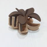 AM5619 Jumbo Flower Hair Claw Clips For Women/Girls (Pack of 1 Pcs, Multicolour)