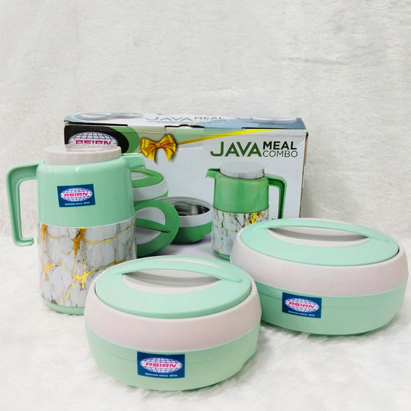 AM6177 Asian Java Meal Combo – Insulated Water Jug & Casseroles Set