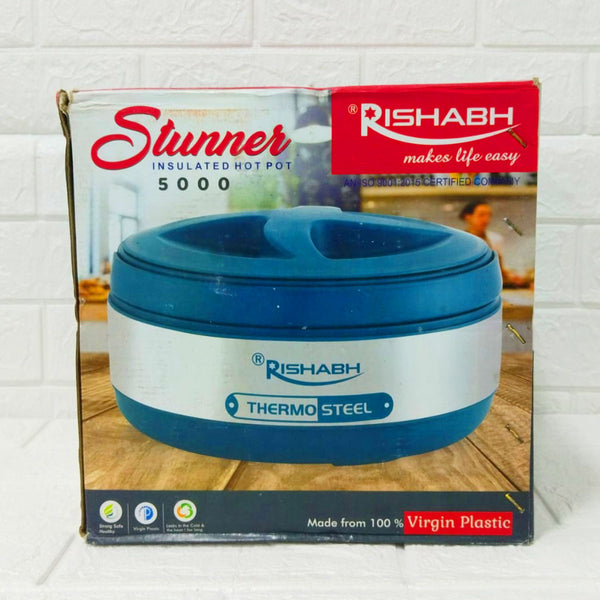 Di0264 Rishabh Stunner Insulated Hot Pot 5000 Steel Casserole