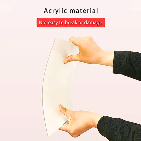 3112 Square Shape Adhesive Mirror Sticker -(Size-30cm x 40cm) For Wall ,On Tiles, Bathroom, Bedroom, Living Roomm Basin Stickers
