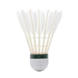 AM5178 Dusk Badminton Shuttlecock Feather, Pack of 10 (White)