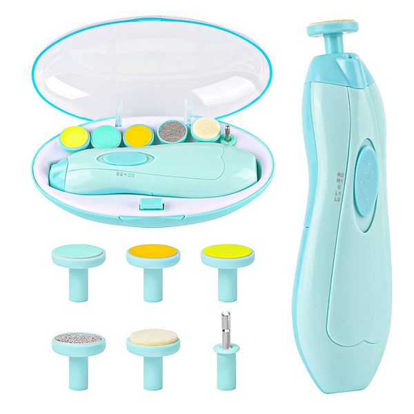 1223 Electric Premium LED Baby Nail Trimmer Kit