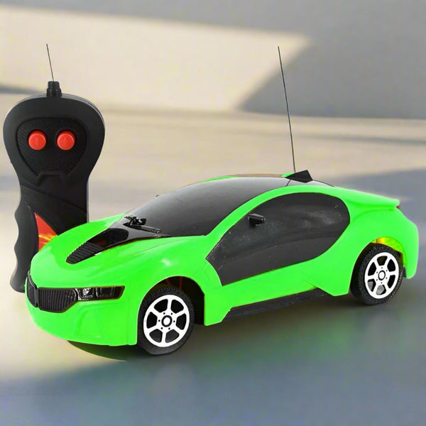 AM5198 3D Light RC Car Toy High-Speed Remote Control Car for Kids Off-Road Racing (Random Color)