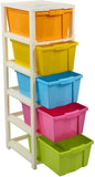 0769 Multipurpose Modular Drawer Organizer Storage Box - 5 Layers