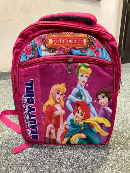 AM0588 Backpack Princess HD School Bag For Girls, Boys