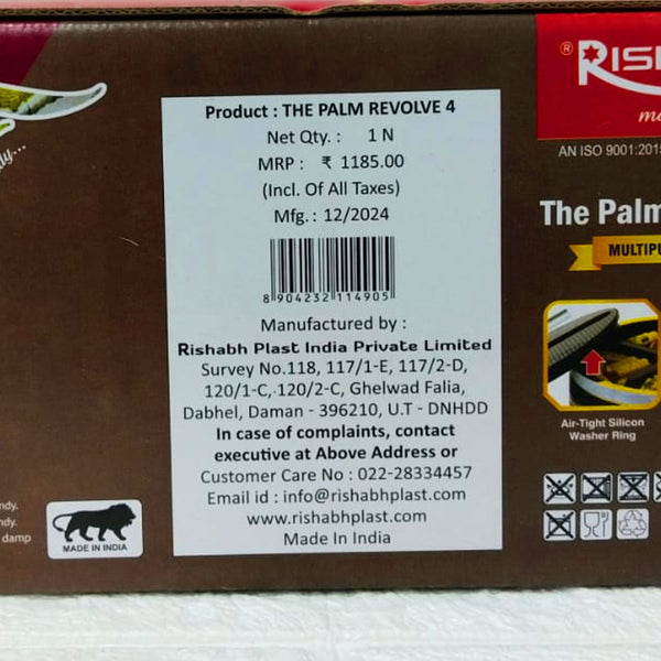 Di0170 Rishabh The Palm Revolve 4 Multipurpose Set