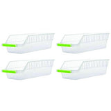 2055 Kitchen Plastic Space Saver Organizer Basket Rack- 4 pcs