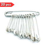 AM6222 Lepra Assorted Steel Safety Pins -20 Pcs
