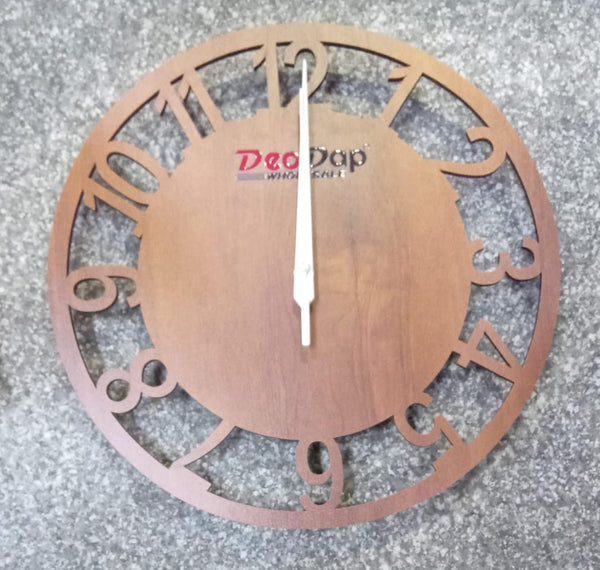 AM0803 Wooden Round Wall Clock design for Home-11.5x11.5
