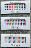 AM1001 Fancy Plain Classic Round Bindi for Women & Girls (MultiColor)