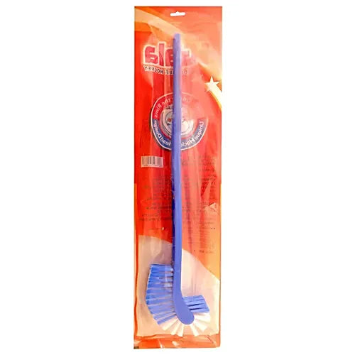 AM2508 Gala Plastic Double Hockey Toilet Brush Toilet Cleaning Brush Long Handle Toilet Brush 1 Pcs