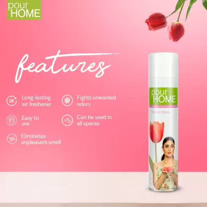 AM0281 POUR HOME Room Freshener French Flora  (220 ml)