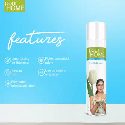 AM0282 POUR HOME Room Freshener French Fusion Spray  (220 ml)
