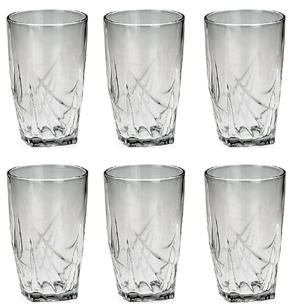 AM0331 Multi Purpose Beverage Tumbler Drinking Glass 6Pcs Set