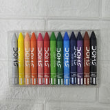 AM6082 DOMS Jumbo Wax Crayons 13 Shades