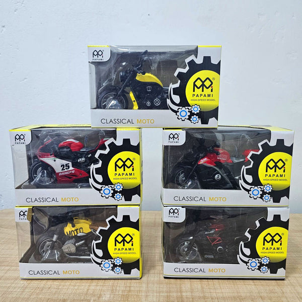 AM5969 Die-cast Metal Motorcycle Toy
