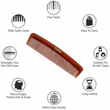 AM2047 Gubb Pocket comb Shell Round Teeth