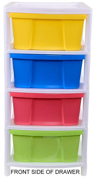 0768 Multipurpose Modular Drawer Organizer Storage Box - 4 Layers