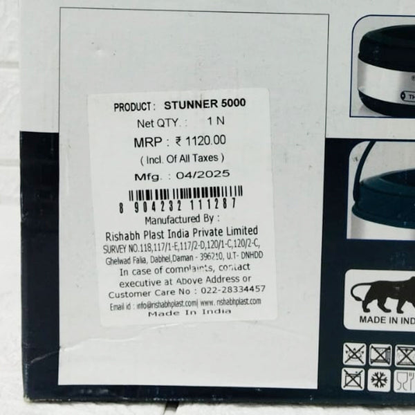 Di0264 Rishabh Stunner Insulated Hot Pot 5000 Steel Casserole