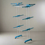 AM5609 NPDP Modular 3 Layer Clothes Stand - Case Steel Dryer Rack for Indoor, Outdoor, Balcony