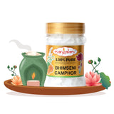 3853 MANGALAM Bhimseni Camphor chunk 100g Jar - Pack Of 1
