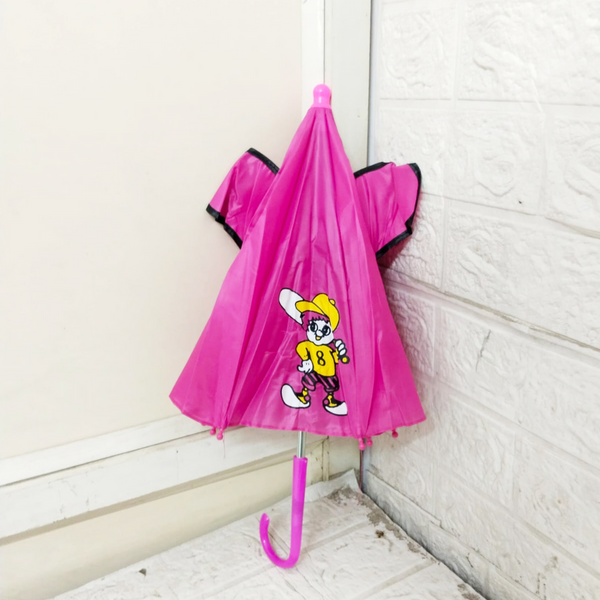 AM5604 Cartoon Umbrella For Kids (Multidesign) - Cute Umbrella for Baby Boys & Girls