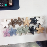 AM5619 Jumbo Flower Hair Claw Clips For Women/Girls (Pack of 1 Pcs, Multicolour)