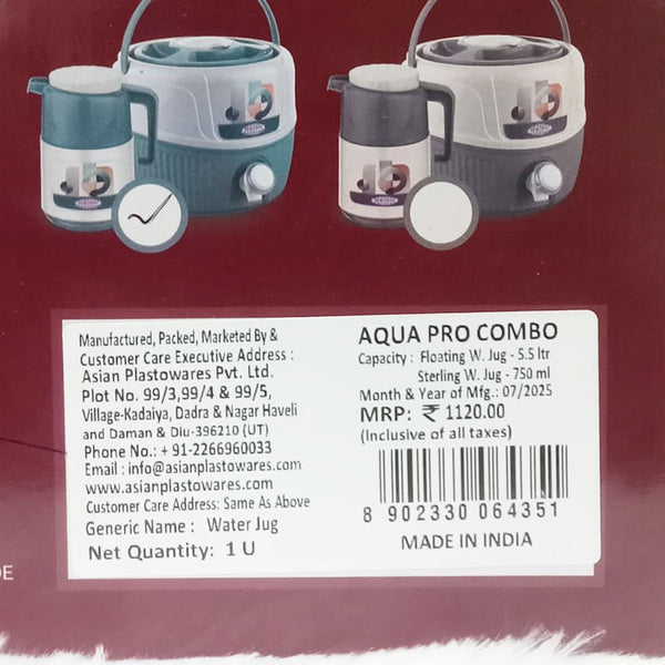 AM6176 Asian Aqua Pro Combo – Floating Water Jug  + Sterling Water Jug