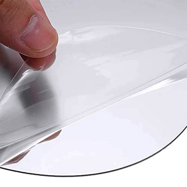 3111 Oval Shape Adhesive Mirror Sticker -(Size-30cm x 40cm) For Wall ,On Tiles, Bathroom, Bedroom, Living Roomm Basin Stickers Unbreakable Plastic