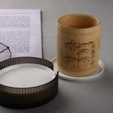 5513 COASTERS SET OF 6 PLASTIC COASTERS SPILL PROTECTION FOR TABLE DESK COFFEE CUP TEA CUP MUG