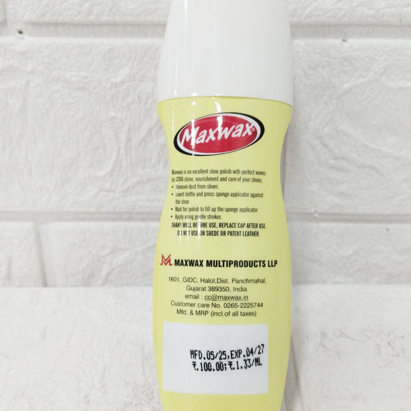AM6150 Maxwax Liquid Shoe Polish – Neutral (75 ml)