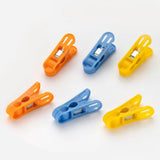 1368 Cloth Drying Non-Slip Light Plastic Clips  (Multicolour) (Pack of 12)