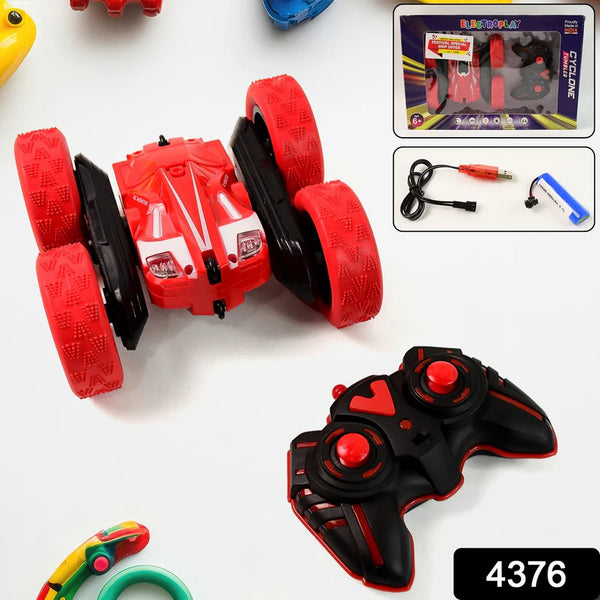 4376 Electroplay Remote Control Car, Double Sided Fast Stunt Car (1 Set)