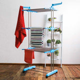 AM5608 UMA Modular 3 Tier Cloth Drying Stand Rack - Adjustable Cloth Drying Rack for Indoor,Outdoor