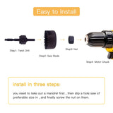 0433 Hole Saw Set Drill Bit set 32mm/38mm/44mm/54mm (6 pcs)