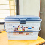 AM5722 JOYO Plastic Storage Family Big Basket -Multicolor (Pack of 1)