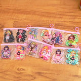 AM5007 Stretchable Cotton Wool Soft Elastic Plain Design Hair Ties Bun Ponytail Thick Rubber Band for Girls and Women's( Multicolor)