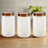 AM2782 Rishabh valentino 1800ml Pet Kitchen Storage Signature PET Container 1800ML (3PC SET)