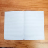 AM5503 Venus Single Line Jumbo Long Printed Notebook 140 Pages, 250mmX290mm (MultiDesign, Pack of 1)