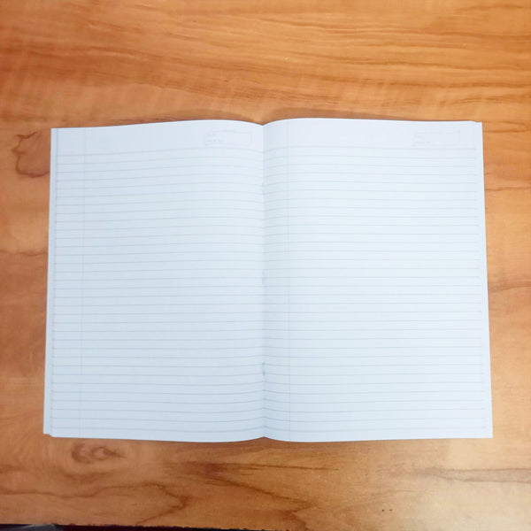 AM5503 Venus Single Line Jumbo Long Printed Notebook 140 Pages, 250mmX290mm (MultiDesign, Pack of 1)